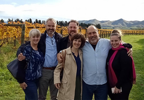 All-Inclusive Waipara Wine Experience Tour for Two incl. Wine Tastings at Three Boutique Wineries with a Winery Platter Lunch - Options for up to Six People