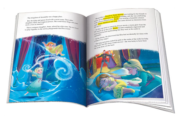 $9 for one Personalised Children’s Book Starring Your Child & Their Favourite Characters (value $19.99)