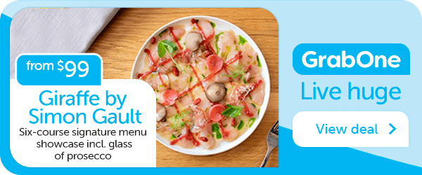 Giraffe six-course signature menu showcase incl. glass of prosecco