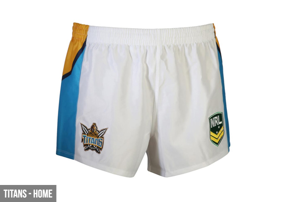 $19.99 for a Pair of NRL ISC Sea Eagles, Titans or Sharks Shorts with Free Shipping