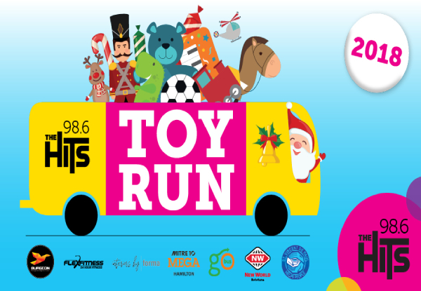 The Hits Toy Run – Buy & Donate a Toy with Toyworld – $5, $10, $20 or $50 Donations Available