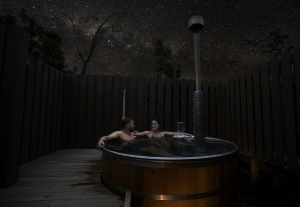 Two-Night Ohakune Couples Retreat for 2 at Powderhorn Chateau Ohakune incl. Queen Suite, Breakfast, Couples Massage, Wood Fired Hot Tub Experience, F&B Credit, Pool Access, Early Check-In & Late Checkout - Option for Three-Night Stay & Weekends Available