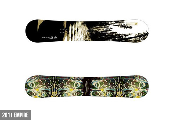 From $149 for a 2011 / 2012 Season High Society Snowboard with Free Shipping