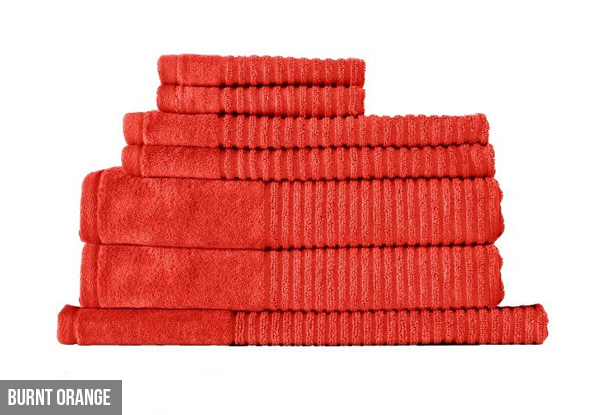 $59 for a Renee Taylor Aspiree 650gsm Seven-Piece Towel Set or $109 for Two Sets - Seven Colours Available (value up to $275.30)