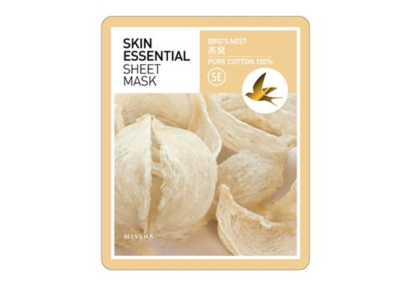 $15 for a MISSHA Skin Essential Bird's Nest Cotton Mask 10-Piece Set