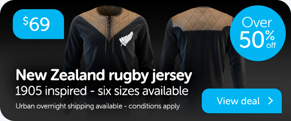1905 Inspired NZ Rugby Jersey