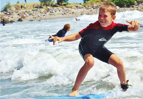 $165 for a One-Week Kid's Wave Warrior Summer Holiday Surf Programme incl. All Gear Hire (value up to $225)