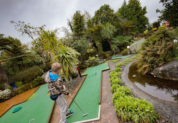 $9 for One Round of Night-Time Mini Golf for One Person, or $25 for a Family Pass – Options for Day-Time Rounds Available (value up to $48)