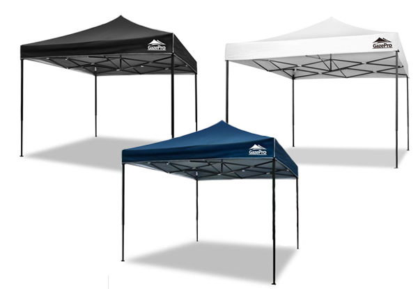 From $109 for a Heavy Duty Water-Resistant GazePro Gazebo – Three Sizes Available with Accessory Options