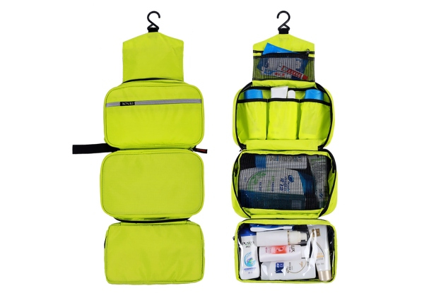 Multi-Functional Hanging Cosmetic Travel Bag - Five Colours Available