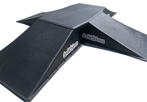 Doubledown Skate Ramp - Two Options Available - Elsewhere Pricing Starts at $89.99