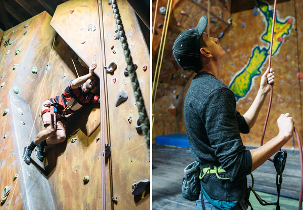 $12 for a Climbing Day Pass incl. Harness & Shoes – Student & Kids Passes Available (value up to $24)