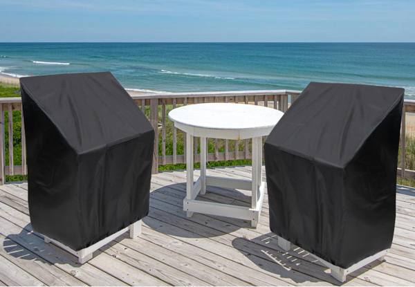 Outdoor Lounge Seat Cover - Available in Two Sizes & Option for Two