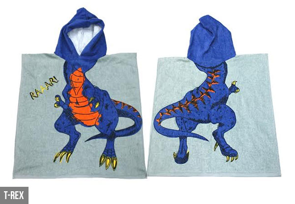 $8.99 for a Kids' Hooded Towel Available in Two Styles (value $34.99)