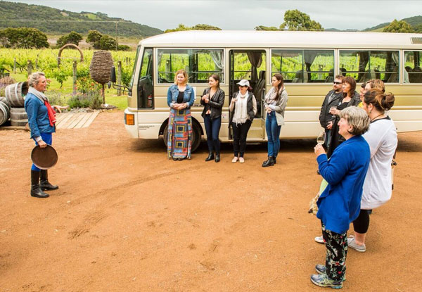 $49 for a Waiheke Winter Scenic Three Vineyard Wine Tasting Tour for One Person or $98 for Two People