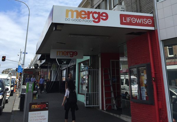 $25 to Provide Homeless Aucklanders with Five Hearty Meals & Social Worker Support at Lifewise’s Merge Cafe