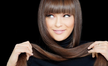 $199 for a Keratin Smoothing Hair Treatment, Brazilian Blowout or Chemical Straightening incl. Cut & Blow Wave (value up to $410)