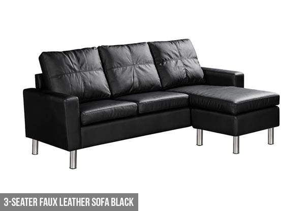 From $245 for a Sofa Bed - Six Styles Available in Faux Leather & Scandinavian Fabric