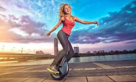 $40 for a One-Hour Airwheels Training & Introduction Session, or $60 for a Two-Hour Session – Both Options incl. a $50 Discount Code Towards Product Purchase