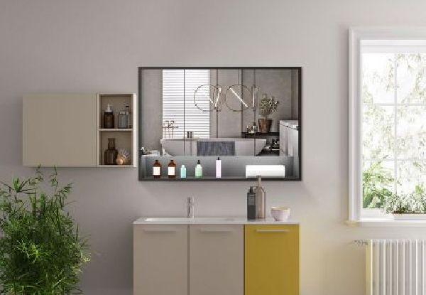 LED Bathroom Mirror Cabinet - Available in Two Colours