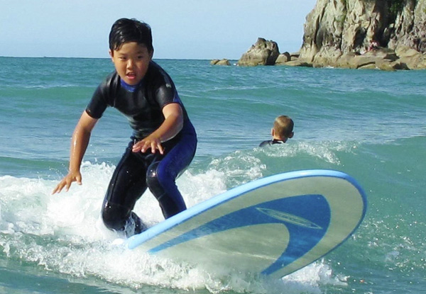 $165 for a One-Week Kid's Wave Warrior Summer Holiday Surf Programme incl. All Gear Hire (value up to $225)