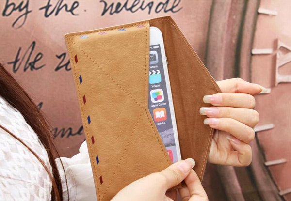 $15 for a World Travel Envelope Style iPhone Cover for 5, 5S, 6 & 6+