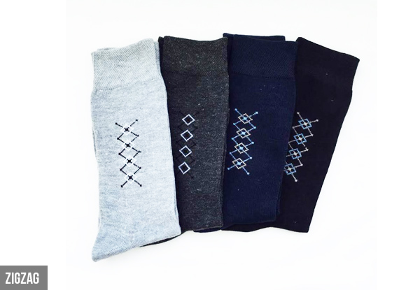 $20 for a 12-Pack of Premium Men's Socks - Available in Three Designs
