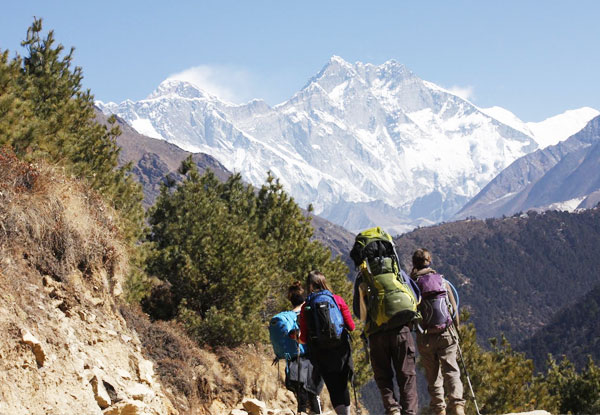$1,055 Per Person Twin Share for a 14-Day Mt Everest Base Camp Trek incl. Accommodation, Guide & Domestic Flights or $1,455 to incl. Food