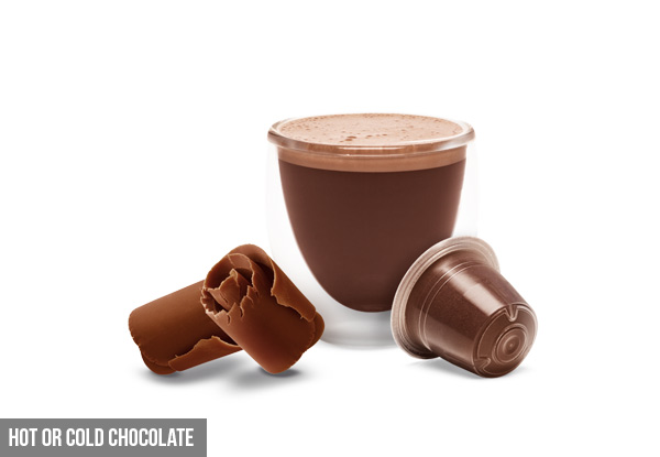 $35 for Six Packs of Ten PODiSTA Iced Coffee or Chocolate Pods Compatible with Nespresso Machines