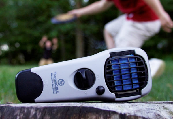 $59 for a Thermacell Outdoor Portable Mosquito Repeller with Options for Refills