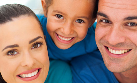 $25 for a Dental Exam & Two X-Rays or $79 to also incl. a Scale & Polish (value up to $170)