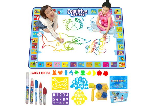 Large Water Doodle Mat - Four Sizes Available