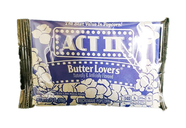 $18 for 20 Packs of Act II Butter Lovers Popcorn