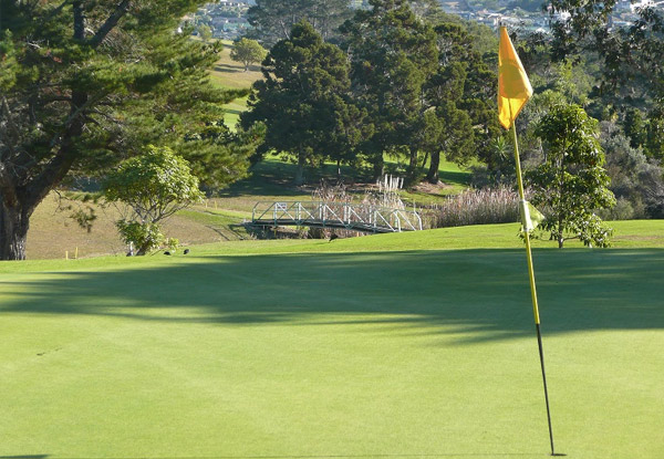 $20 for a Round of Golf for One Person, $35 for Two People, or $65 for Four People (value up to $160)