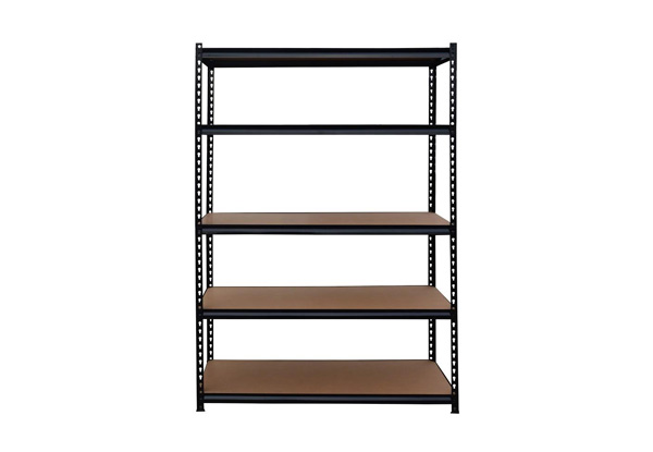 From $39 for a Five-Tier MDF/Steel Shelf Available in Three Sizes