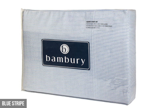 From $133 for a Chambray Sheet Set - Various Colours and Sizes Available