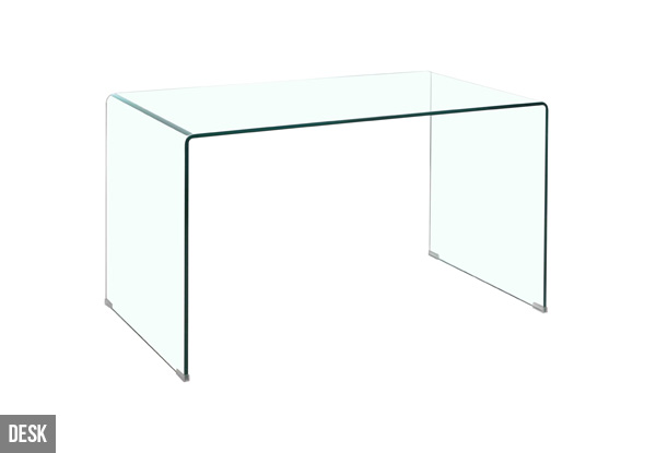 From $119 for a Murano Curved Glass Table - Four Sizes Available