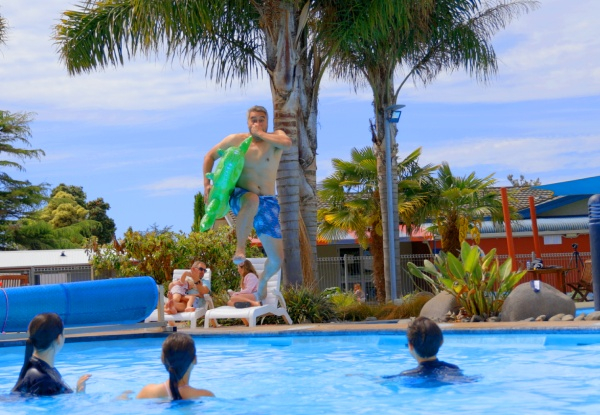 One-Night Stay at Fun Hawkes Bay Resort for Two incl. Free WIFI, Daily Breakfast & Late Checkout - Options for Two Adults & Two Children, Two Adults & Four Children, & up to Two Nights - Valid from 1st May 2024