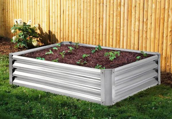 $59.99 for a Steel Frame Raised Garden Bed (value up to $129.90)