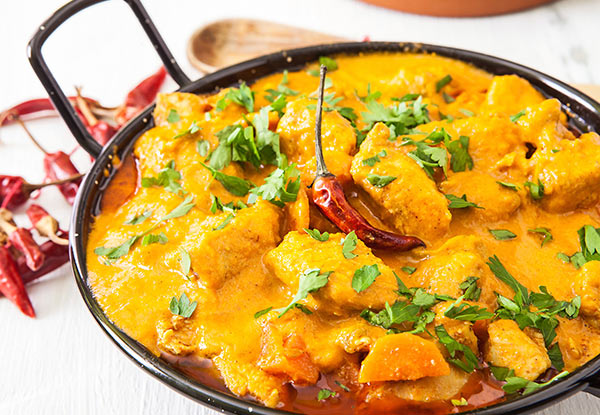$20 for Any Two Main Dinner Curries for Two People or $39 for Four People