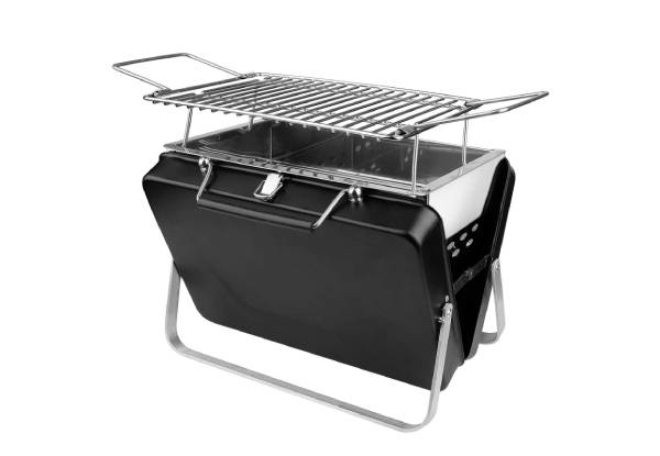 Foldable Stainless Steel BBQ Charcoal Grill