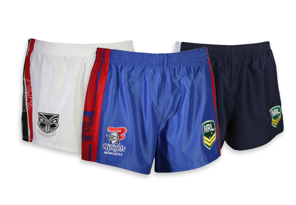 $19.99 for a Pair of NRL ISC Knights, Warriors or Cowboys Shorts with Free Shipping