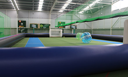 $95 for One-Hour 5 v 5 Bubble Soccer incl. Court Hire, Bubble Suits & Referee at Hutt Indoor Sports (value up to $150)