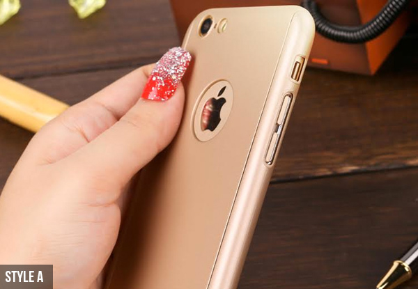 $17 for an Ultra Thin Cover with a Toughened Film for iPhone 6, 6S & 6+, Avaialble in Five Colours