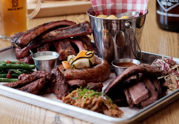 $40 for the Ultimate Bootleg BBQ Shared Dining for Two People – Options for up to Six People (value up to $240)