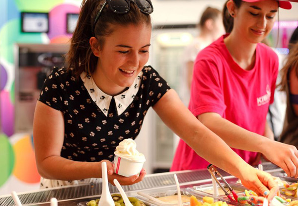 $3 for $6 Worth of KiwiYo Frozen Yoghurt & Toppings