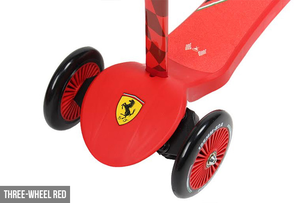 From $39 for a Ferrari Scooter – Two Options
