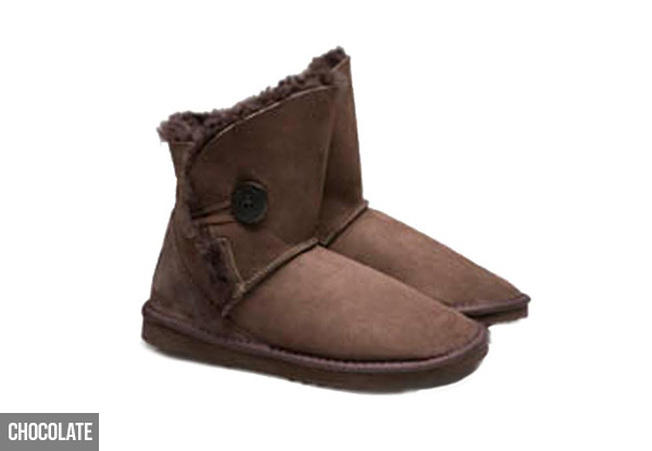 $115 for a Pair of Alexandria Button Uggs – Available in Five Colours