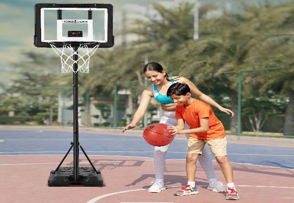 Basketball Hoop Ring 1.6-2m Stand System with Scoreboard