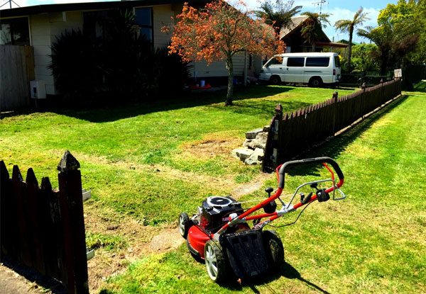 $79 for Four Man Hours of Lawn & Gardening Services, or $149 for Eight Man Hours (value up to $320)